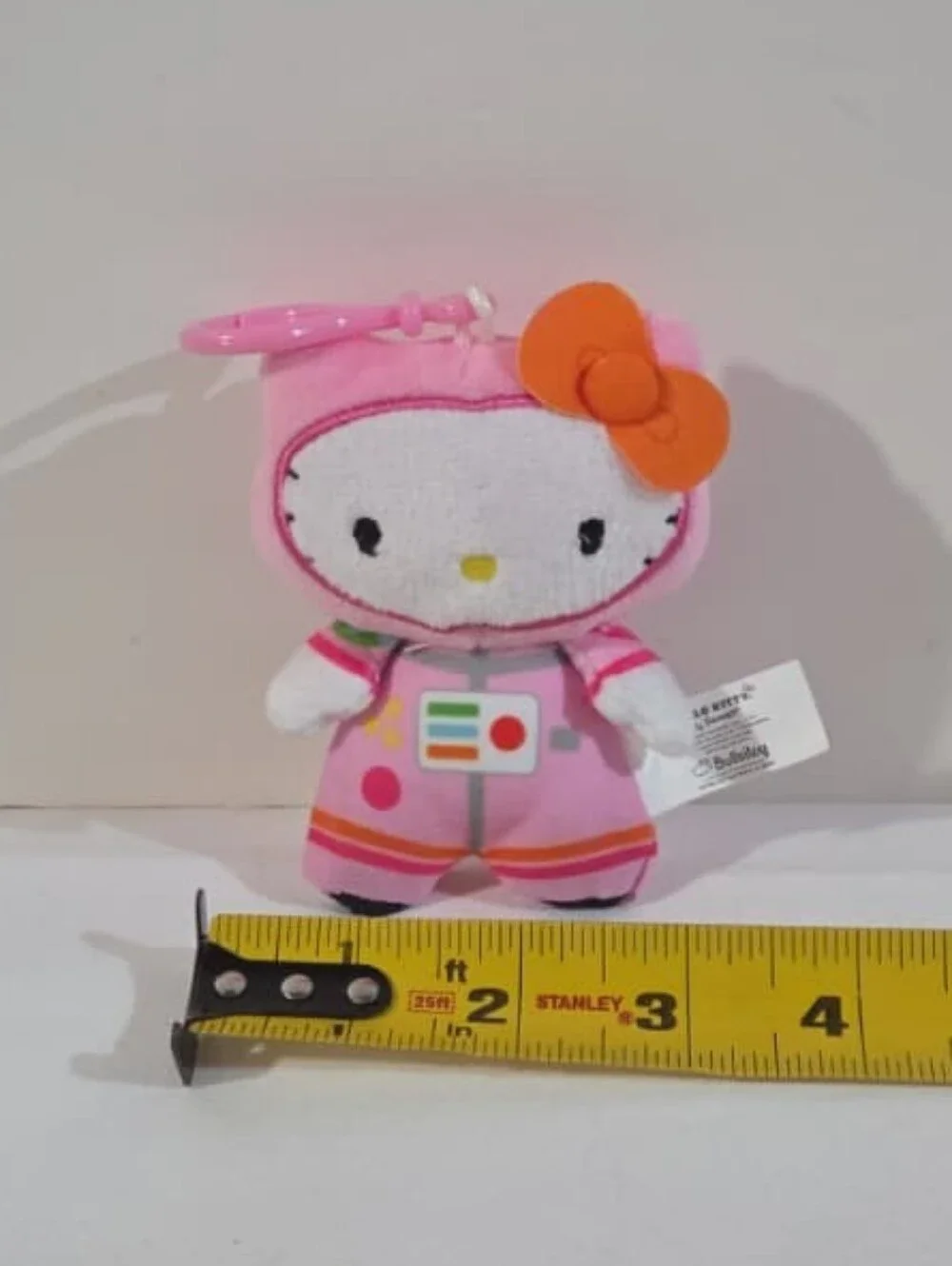 Hello Kitty astronaut plushie keychain